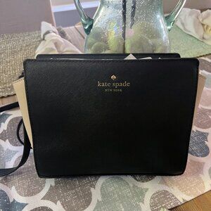 Kate Spade Crossbody Bag – Black & Cream | Chic, Classic & Polished